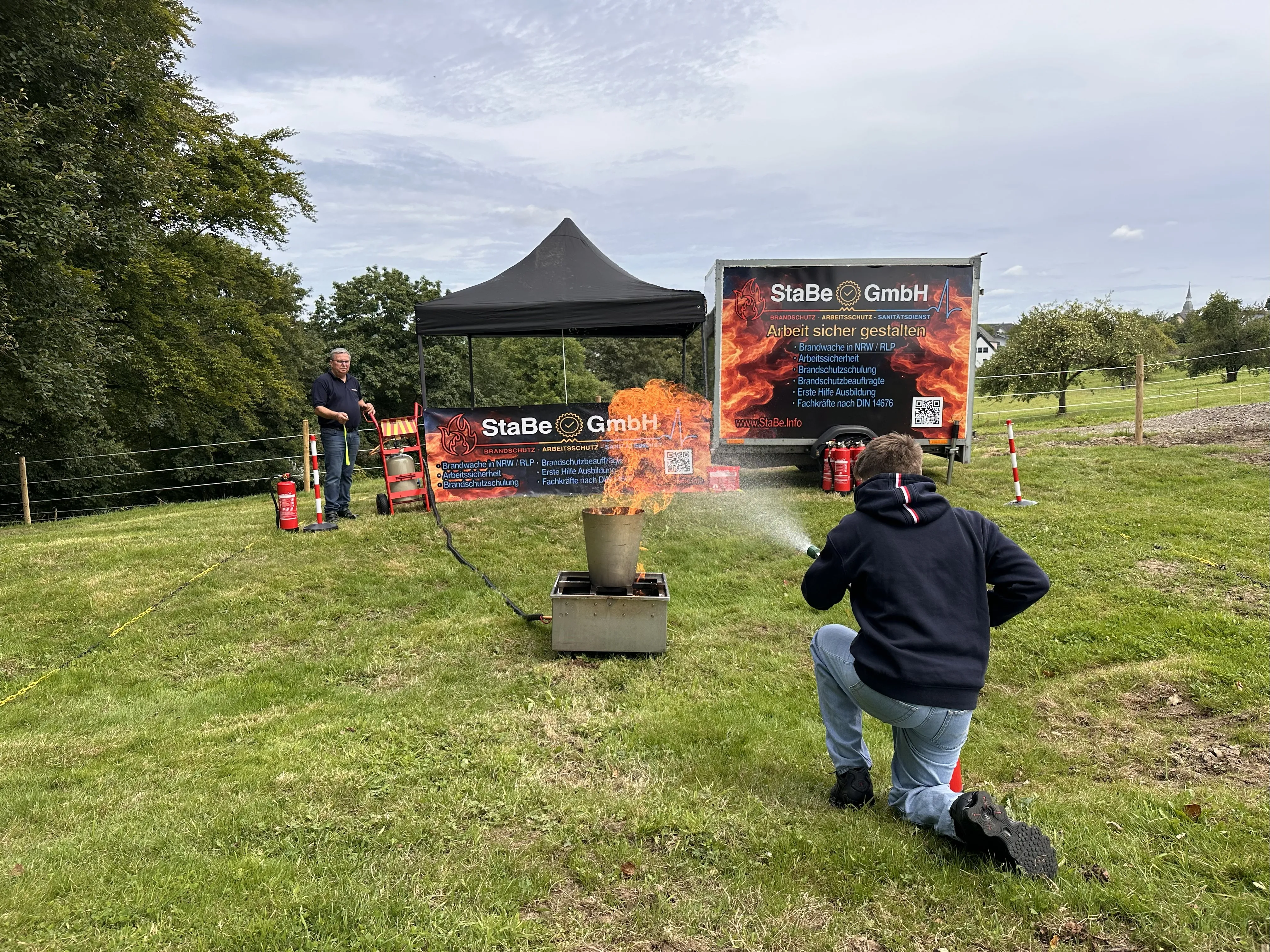 Brandschutzhelfer Ausbildung in Leverkusen - Theorie & Praxis